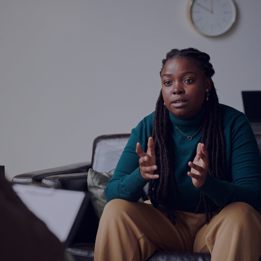 Woman in Therapy at Cohen Clinic