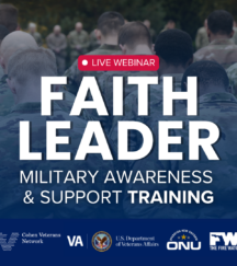 Faith Leader Military Awareness Training