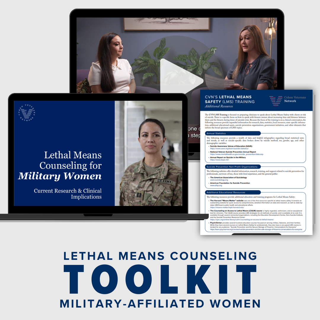 Military Affiliated Women Lethal Means Counseling Toolkit